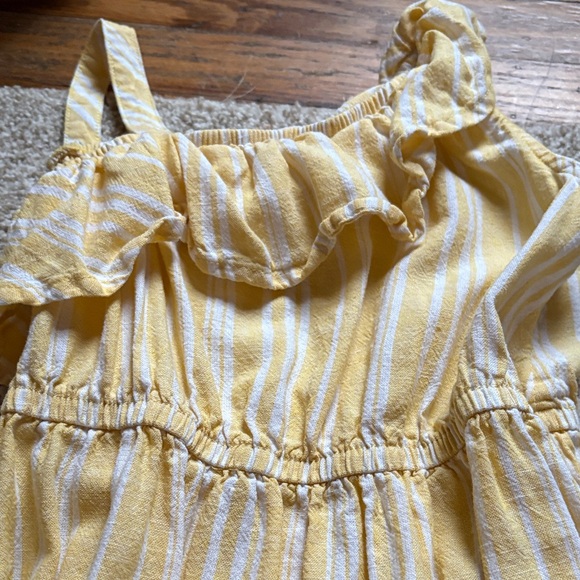 Chenault Lemon Print and Striped Kids Dresses - Picture 6 of 6
